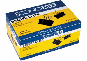 Биндеры для бумаги 41 мм Economix, 12 шт. E41007