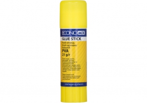Клей-карандаш Economix, основа PVA, 21г E41204