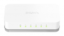 Коммутатор D-Link GO-SW-5E/E 5xFE, Plastic, Неуправляемый