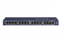 Комутатор NETGEAR GS116GE 16xGE, некерований