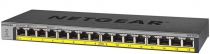 Коммутатор NETGEAR GS116LP 16x1GE PoE+(76Вт), FlexPoE, неуправляемый GS116LP-100EUS