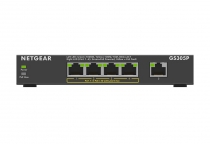 Коммутатор NETGEAR GS305Pv2 4xGE PoE+ (63Вт), 1xGE, неуправляемый GS305P-200PES