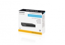 Комутатор NETGEAR GS324 24xGE, некерований GS324-200EUS
