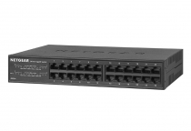 Комутатор NETGEAR GS324 24xGE, некерований GS324-200EUS