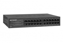 Комутатор NETGEAR GS324 24xGE, некерований GS324-200EUS