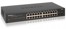 Комутатор NETGEAR GS324T 24x1GE, 2xSFP, керований GS324T-100EUS