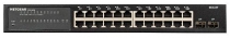 Коммутатор NETGEAR GS324T 24x1GE, 2xSFP, управляемый L2 GS324T-100EUS