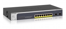Коммутатор NETGEAR GS510TPP 8x1GE PoE+(190Вт), 2xSFP, управляемый GS510TPP-100EUS