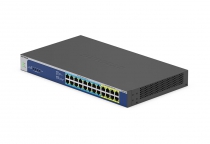 Комутатор NETGEAR GS524UP 16xGE PoE++, 8xGE PoE+(480Вт), некерований GS524UP-100EUS