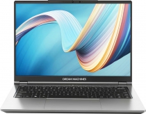 Ноутбук Dream Machines GX4MRXL-14 14QHD+ IPS, Intel U7-155H, 32GB, F1TB, UMA, DOS, серый GX4MRXL-14UA26