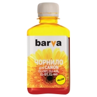 Чернила Barva Canon cli-521/cl-511 (mg2140/mp230/mp250/mp280) Yellow 180 г (c521-059) I-BAR-CCLI521-180-Y
