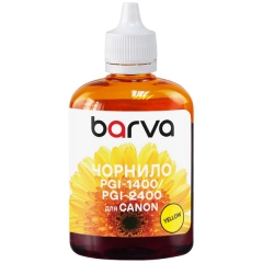 Чорнило для Canon PGI-1400/PGI-2400 Y спеціальне 100 мл, пігментне, жовте Barva (C1400-927) I-BARE-C1400-100-Y-P