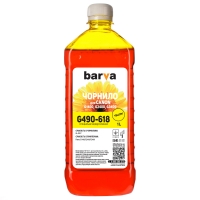 Чорнило Barva для серії g Canon pixma g1400/g2400/g3400 (gi-490 y) Yellow 1 л (g490-618) I-BARE-CG490-1-Y