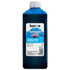 Чернила Epson 106 c специальные 1 л, водорастворимые, голубые Barva (e106-793) I-BARE-E-106-1-C