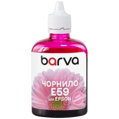 Чернила для Epson T0596/T6036/T1576 специальные 100 мл, водорастворимые, светло-пурпурные Barva (E059-448) I-BARE-ET0596-100-LM