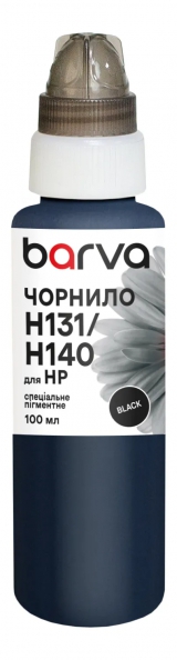 Чорнило для HP 131/140 спеціальне 100 мл, пігментне, чорне Barva (H140-340e) I-BARE-H140-100-B-P