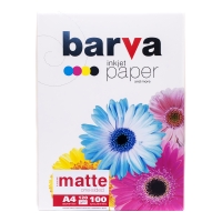 Папір Barva матовий 120 г/м2 а4 100 арк (ip-a120-005) IP-BAR-A120-005