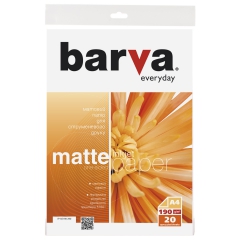 Фотобумага Barva everyday матовая 190 г/м2 a4 20 л (ip-ae190-290) IP-BAR-AE190-290