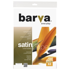 Фотобумага Barva everyday сатиновая 260 г/м2 a4 60 л (ip-ve260-271) IP-BAR-VE260-271
