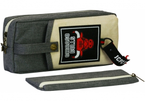 Пенал на 2 відділення COOLFORSCHOOL J-2390-1-grey