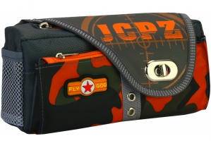Пенал на 2 відділення COOLFORSCHOOL J-2395-orange