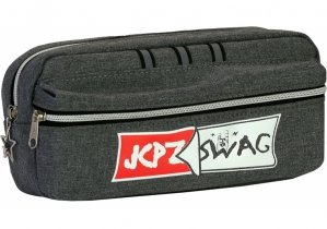 Пенал на 2 відділення COOLFORSCHOOL J-2606-grey