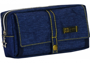 Пенал на 2 відділення COOLFORSCHOOL J-2628-blue