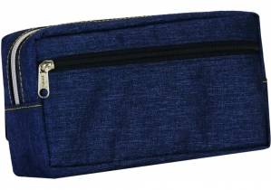Пенал на 2 відділення COOLFORSCHOOL J-2628-blue