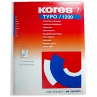 Бумага копировальная А4 TYPO/1200 Kores, 20 арк., черный K7528942