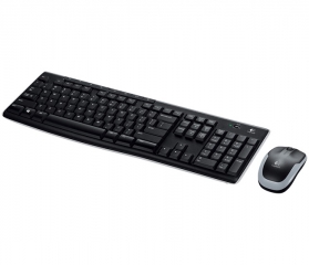 Комплект беспроводной Logitech mk270 black (920-004518) KEY-LOG-MK270-WIRL-B