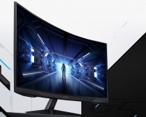 Монітор LCD 27" Samsung Odyssey G5 LC27G55T 2xHDMI, DP, VA, 2560x1440, 144Hz, 1ms, CURVED LC27G55TQBIXCI