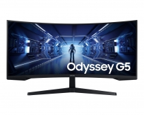 Монитор Samsung 34" Odyssey G5 C34G55TWW D-Sub, 2xHDMI, DP, VA, 3440x1440, 21:9, 165Hz, 1ms, CURVED LC34G55TWWIXUA