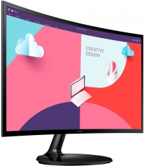 Монітор Samsung 23.8" S24C360E D-Sub, HDMI, VA, 75Hz, 4ms, CURVED LS24C360EAIXCI