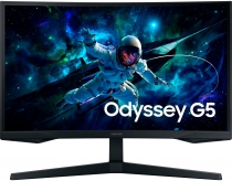 Монітор Samsung 27" Odyssey G55C 2xHDMI, DP, VA, 2560x1440, 165Hz, 1ms, CURVED LS27CG550EIXCI