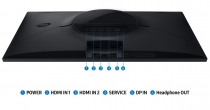 Монитор Samsung 27" Odyssey G5 27FG532E 2*HDMI, DP, IPS, 2560x1440, 240Hz, 0.3ms LS27FG532EIXUA