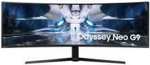 Монітор QLED 48.7" Samsung Odyssey G9 S49AG950N HDMI, 2xDP, USB, VA, 5120x1440, 32:9, 240Hz, 1ms, HDR, CURVED LS49AG950NIXCI