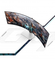 Монітор Samsung 48.7"Odyssey OLED G9 G93SC HDMI, DP, USB, MM, OLED, 5120x1440, 32:9, 240Hz, 0.3ms, CURVED LS49CG930SIXCI