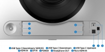 Монітор Samsung 48.7"Odyssey G9 49DG910 HDMI, DP, USB, USB-C, OLED, 5120x1440, 32:9, 144Hz, 0.3ms, CURVED LS49DG910SIXCI