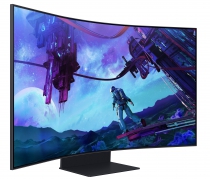 Монитор Samsung 55" Odyssey ARK 2nd Gen. G97NC HDMI, DP, USB, BT, MM, VA, 3840x2160, 165Hz, 1ms, CURVED, Quantum HDR 32x LS55CG97WNIXUA