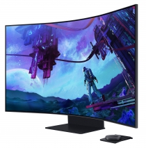 Монитор Samsung 55" Odyssey ARK 2nd Gen. G97NC HDMI, DP, USB, BT, MM, VA, 3840x2160, 165Hz, 1ms, CURVED, Quantum HDR 32x LS55CG97WNIXUA