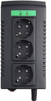 Автоматический регулятор напряжения APC Line-R 595VA, Schuko LS595-RS