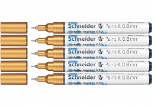 Маркер металік Schneider Paint-It 0,8 мм золотий ML01001066