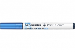 Маркер металік Schneider Paint-It 2.0 мм синій ML01101025