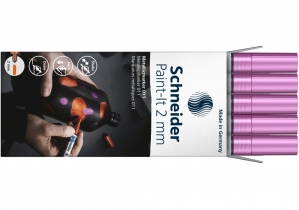 Маркер металлик Schneider Paint-It 2.0 мм фиолетовый ML01101143