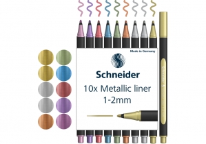 Набор лайнеров металлик Schneider Paint-It 1-2 мм 10 шт. ML02011503