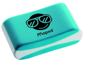 Резинка ESSENTIALS SOFT Color, дисплей, ассорти Maped MP.112921