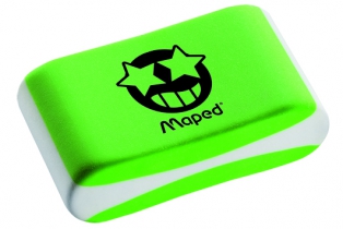 Резинка ESSENTIALS SOFT Color, дисплей, ассорти Maped MP.112921
