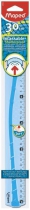 Линейка UNBREAKABLE, 30см пластиковая, блистер Maped MP.244030
