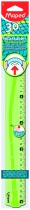 Линейка UNBREAKABLE, 30см пластиковая, блистер Maped MP.244030