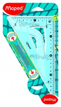 Кутник UNBREAKABLE 60гр/210мм, пластик, блістер Maped MP.244621